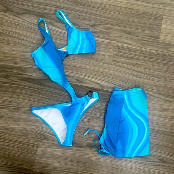 SHEIN Other - Aqua 2 Piece Swim Set